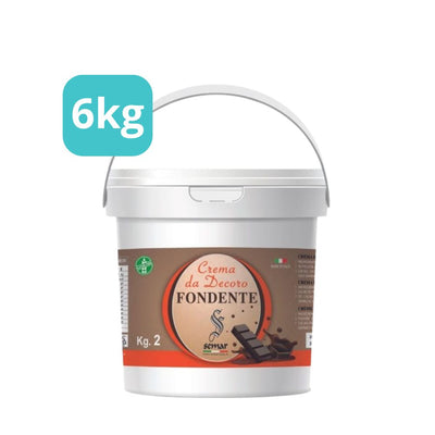 Crema spalmabile  Fondente da 6 Kg  ( Gluten Free )