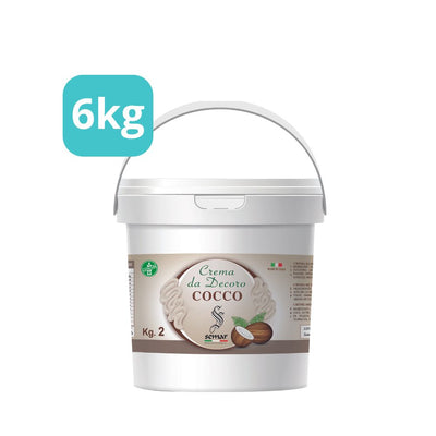 Crema spalmabile  al Cocco Rapé  da 6 Kg ( GlutenFree )