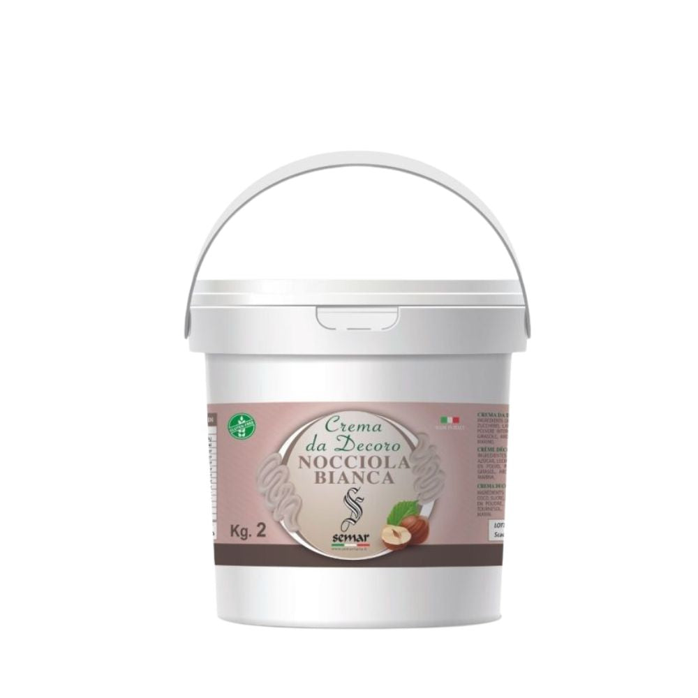 Crema spalmabile  Nocciola Bianca  da 1 kg ( Gluten Free )