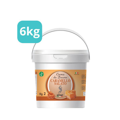 Crema spalmabile  gusto Caramello Salto & Crumble di caramello da 6kg ( Gluten Free )