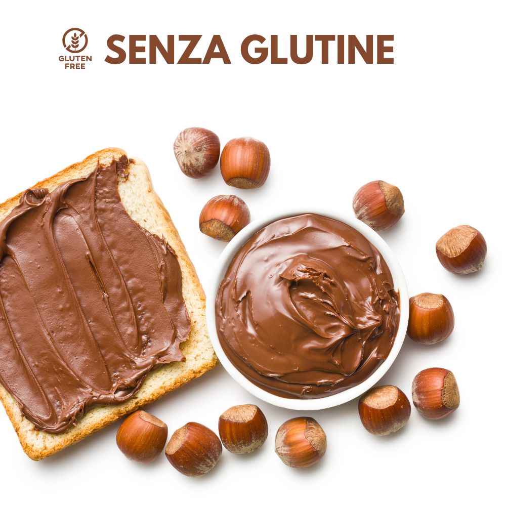 Crema spalmabile alla Gianduia  da 1kg ( Gluten free )